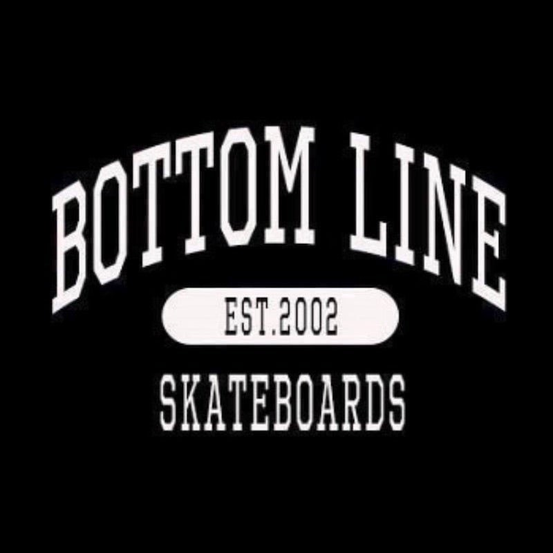 オールドスクールなスケートブランドbottomlineのsk8
